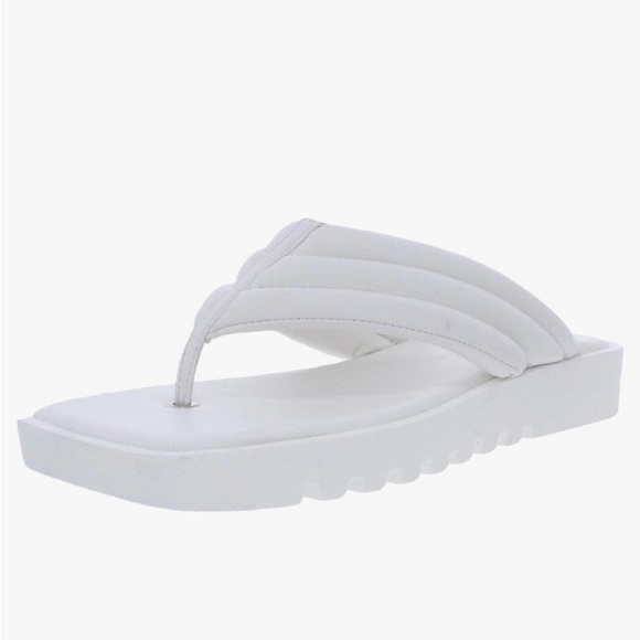 Steve Madden Boost Square Toe Flip Flops - Picture 1 of 7
